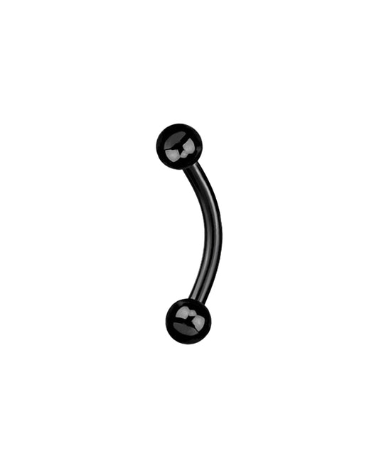 Curved - Black - 16g - Barbell