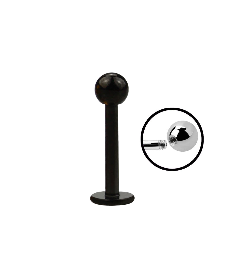 Black - 16g - Flat Back