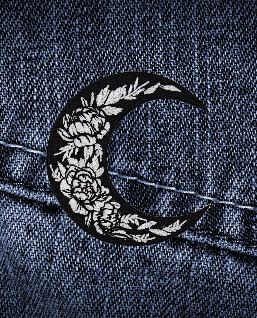 Floral Moon - Patch