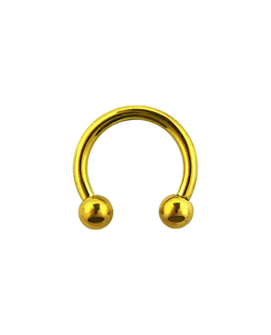 Gold - 16g - Horseshoe Ring