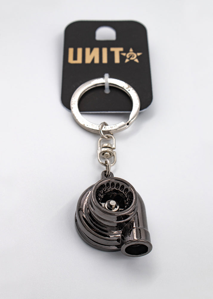 Turbo (Gunmetal) - Keyring
