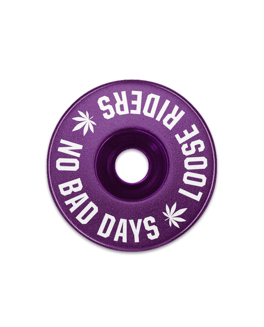 No Bad Days (Purple) - Stem Cap