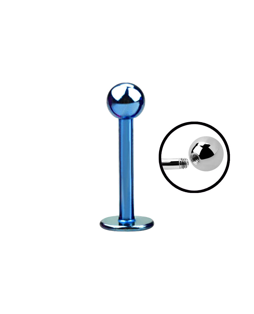 Light Blue - 16g - Flat Back