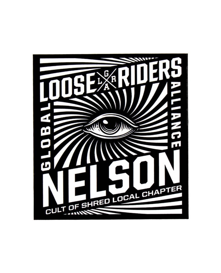 LRN - Cult Eye (Black) - Sticker