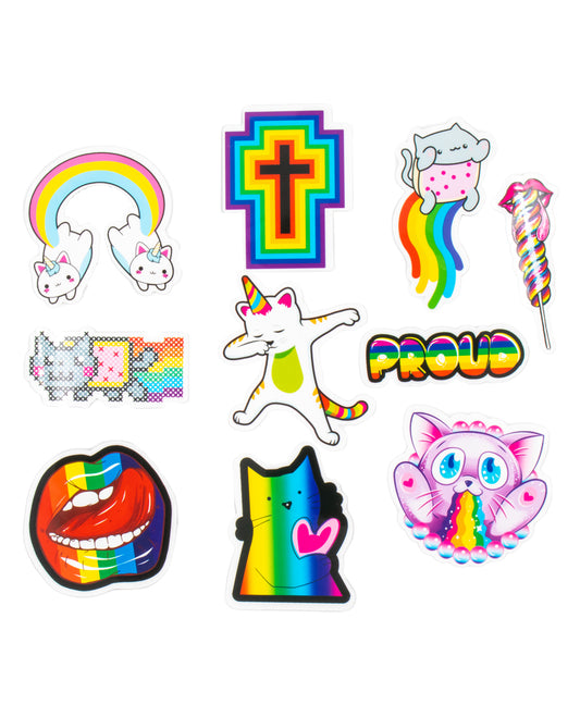 Love & Rainbows - 10 Pack