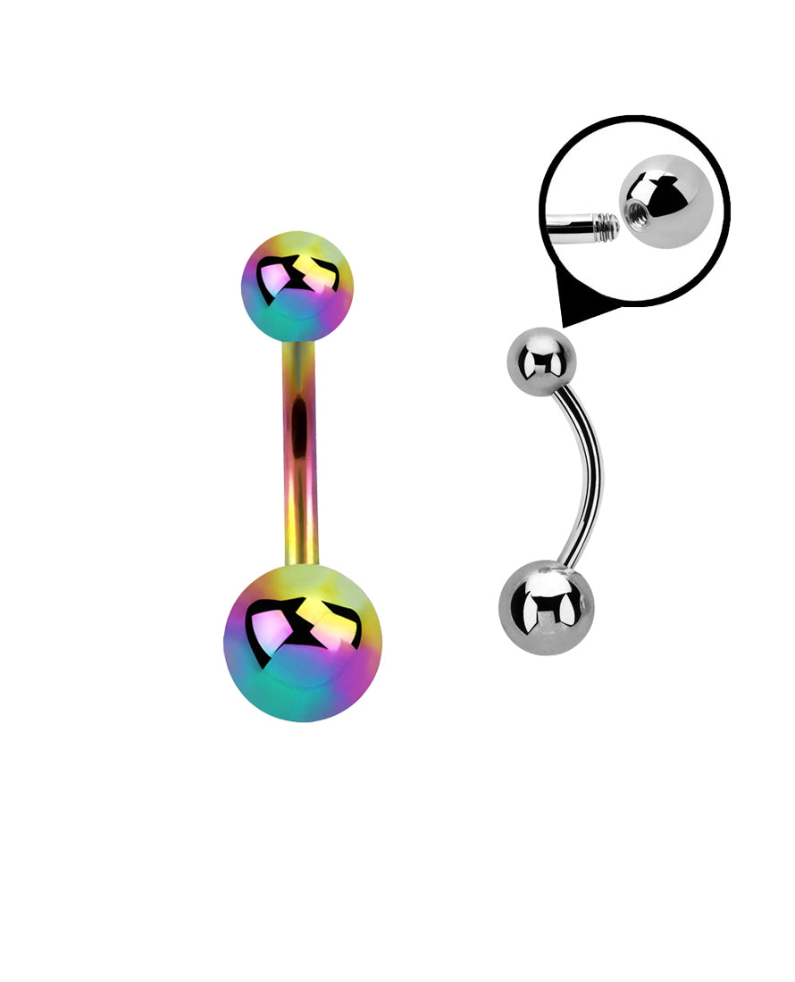 Multi - 14g - Navel Barbell