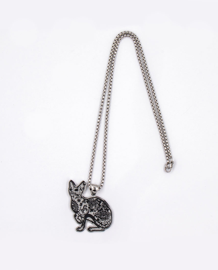 Tattooed Sphynx - Necklace