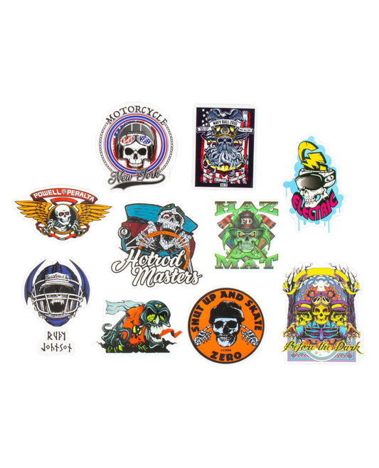 Racer Skulls - 10 Pack