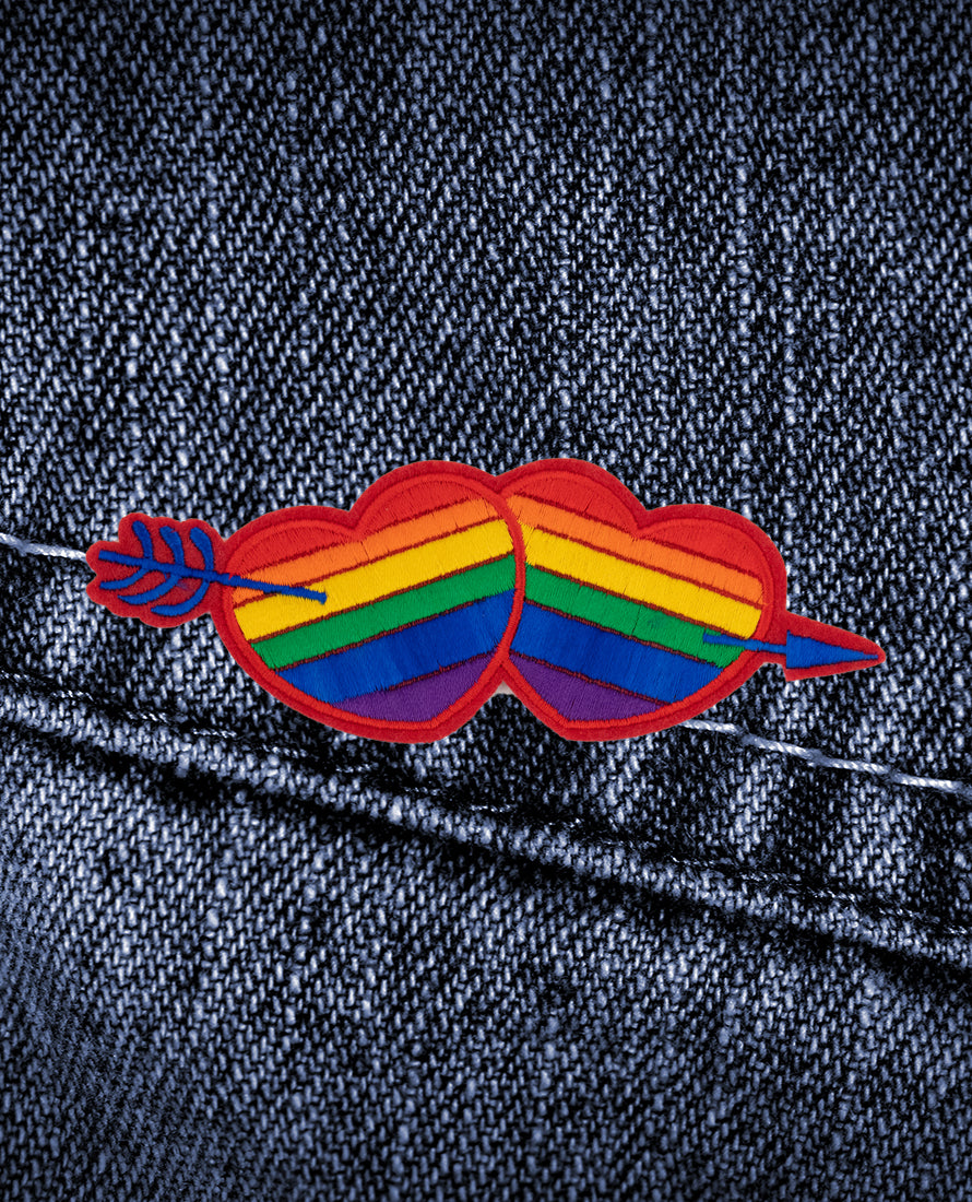 Rainbow Hearts - Patch