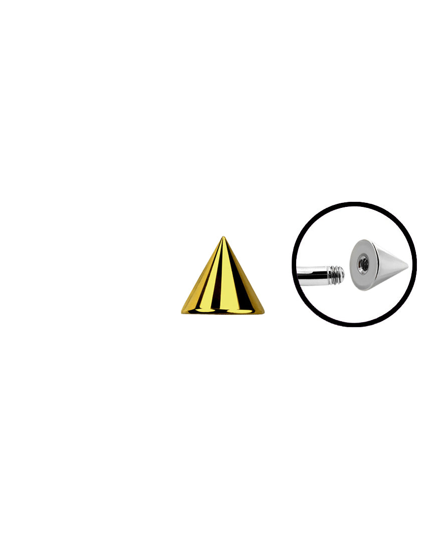 16g - Gold - Spike End