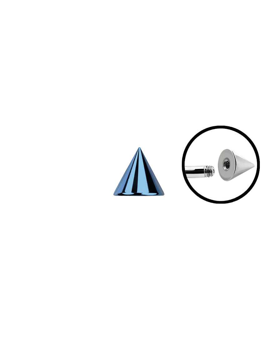 16g - Light Blue - Spike End