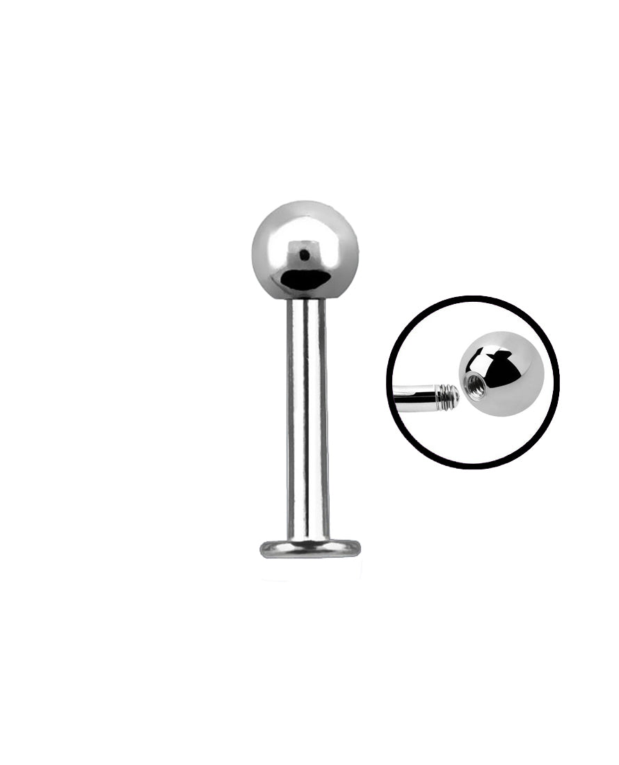 Steel - 16g - Flat Back