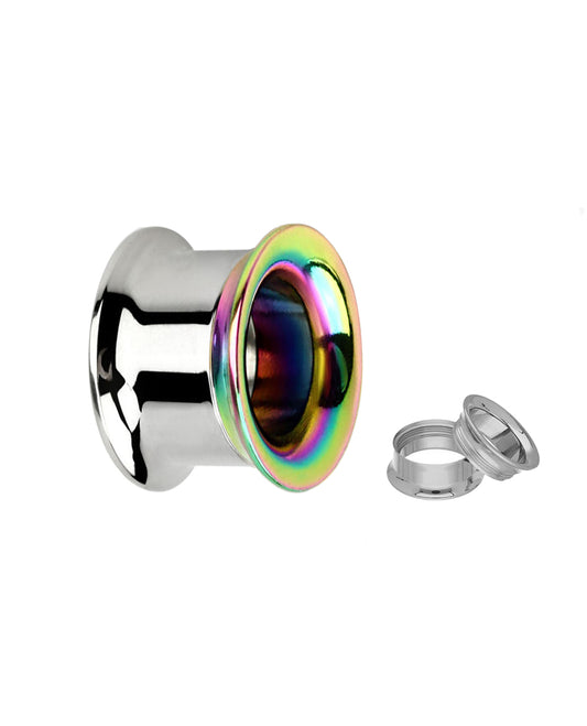 Steel / Multi Colour - Threaded - Tunnel