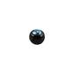 16g - Aqua Gem/Black Ball End