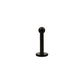 Black - 18g - Flat Back