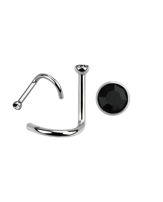 Black Gem - 18g - Nose Twist