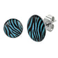 Blue Zebra - Round