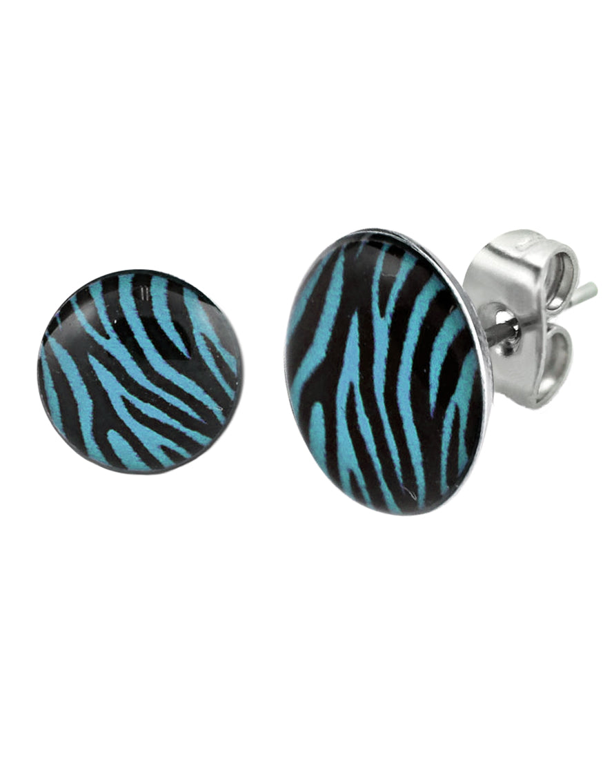 Blue Zebra - Round