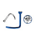 Clear Gem/Blue Stud - 20g - Nose Twist