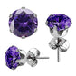 Dark Purple - Round Gem - 3mm-6mm