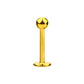 Gold - 16g - Flat Back
