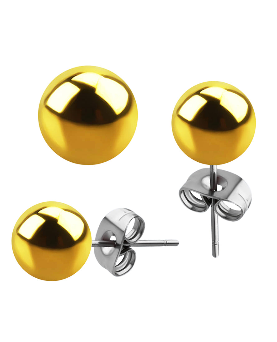 Gold - Ball - 2.5mm-5mm