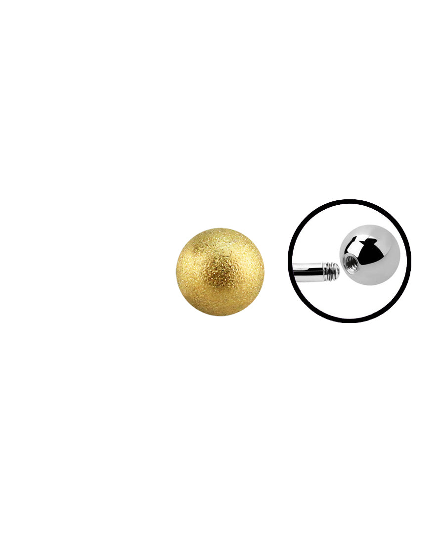16g - Frosted Gold - Ball End