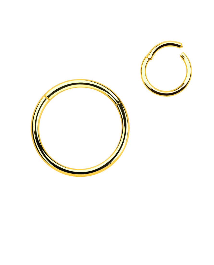 Gold - 18g - Hinge Ring