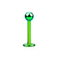 Green - 16g - Flat Back