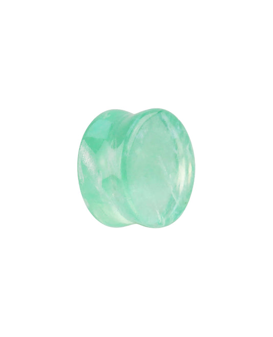 Green Fluorite Stone Plug