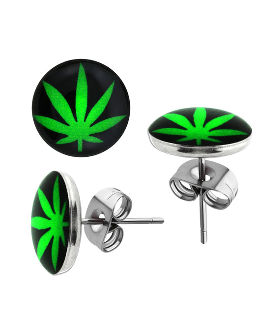 Green Leaf - Round