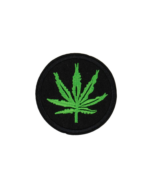 Green Leaf Round - Patch