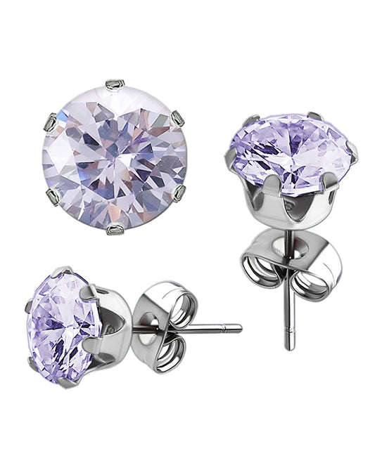 Lavender - Round Gem - 3mm-6mm