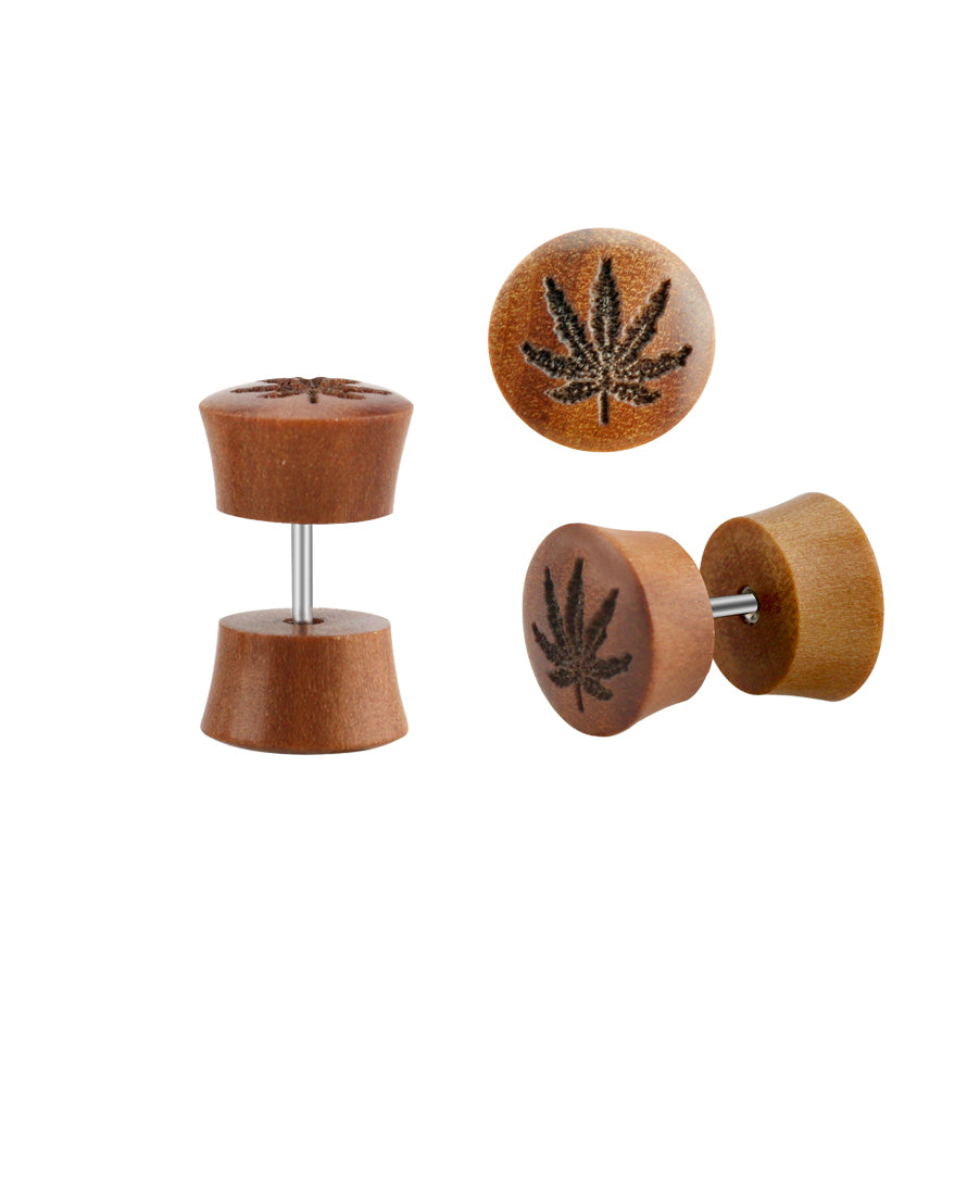 Leaf - Sawo Wood - 8mm - 16g - Fake Plug