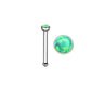 Light Green Opal - 18g - Nose Bone