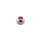 16g - Light Pink - Gem Ball End
