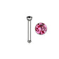 Light Pink Gem - 18g - Nose Bone