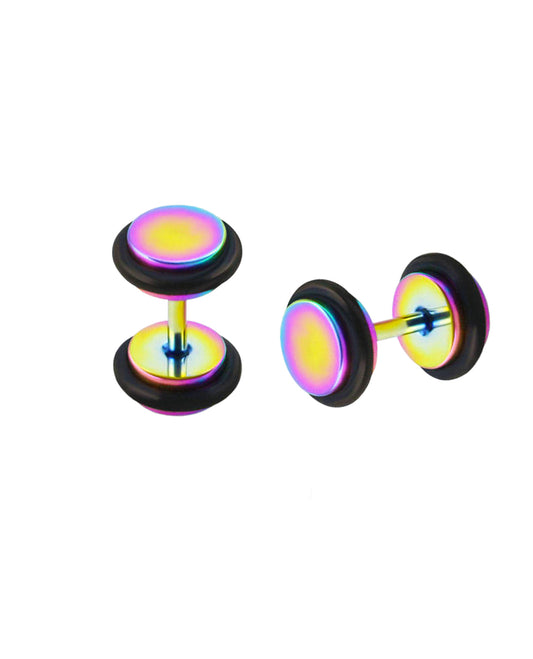 Multi Colour - O-ring - 16g - Fake Plug