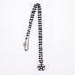 Black Crystals Pentagram - Necklace