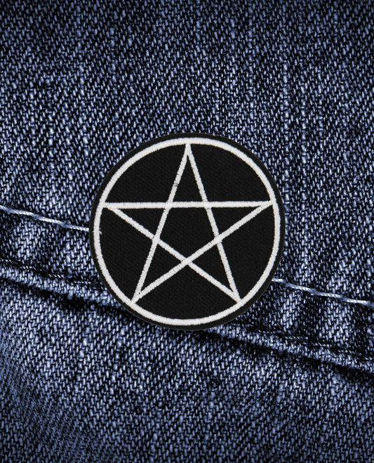 Pentacle White - Patch