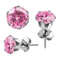 Pink - Round Gem - 3mm-6mm