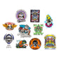 Racer Skulls - 10 Pack