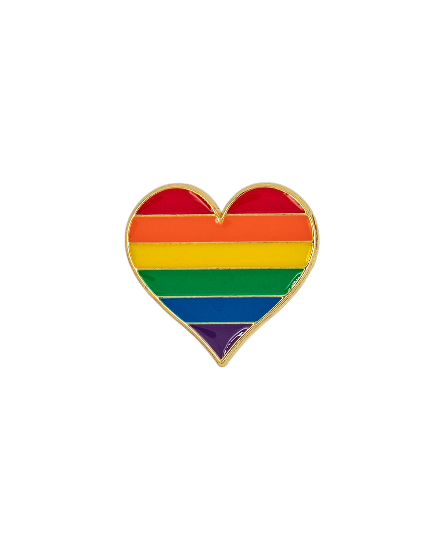 Rainbow Heart - Pin