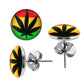 Rasta Leaf - Round