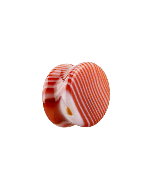 Red Agate Stone Plug