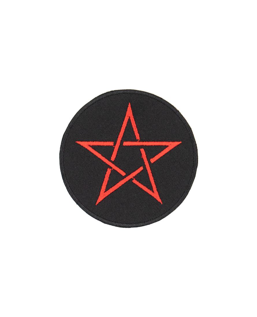 Red Pentagram - Patch