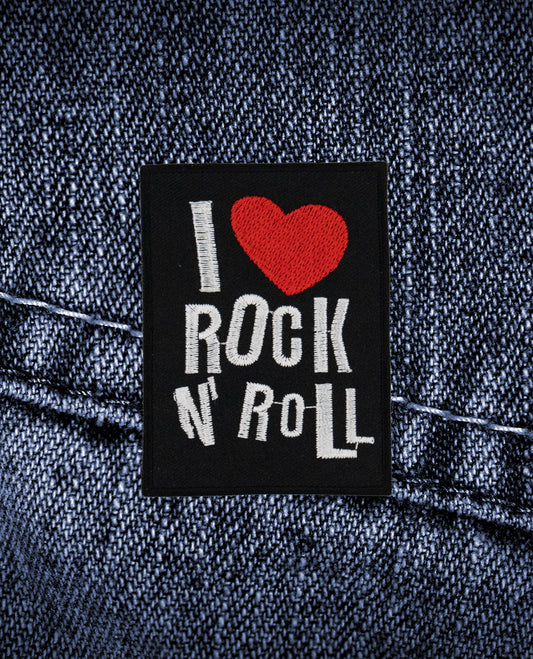 I Love Rock N Roll - Patch