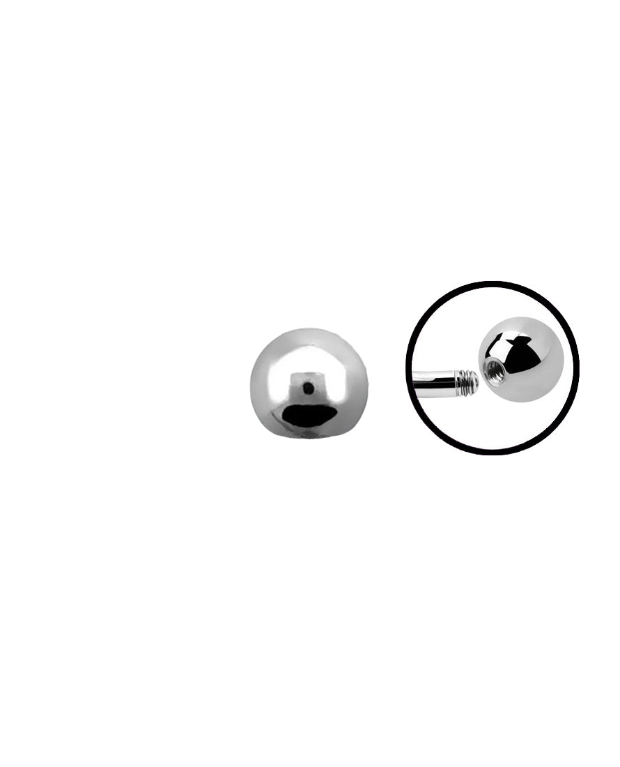 14g - Steel - Ball End