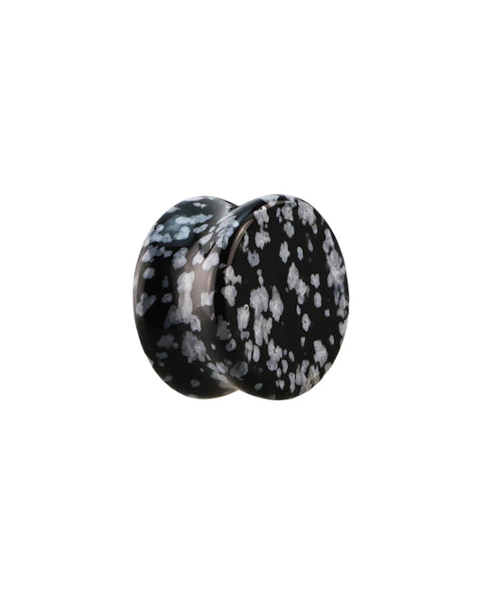 Snowflake Obsidian Stone Plug