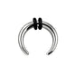 Steel - Septum Pincher